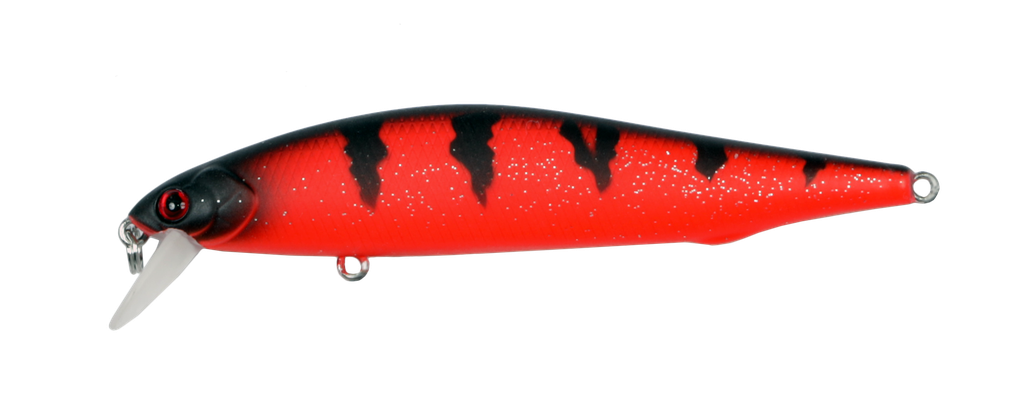 Lucky Minnow Lum 100mm S color 007 Red Tiger