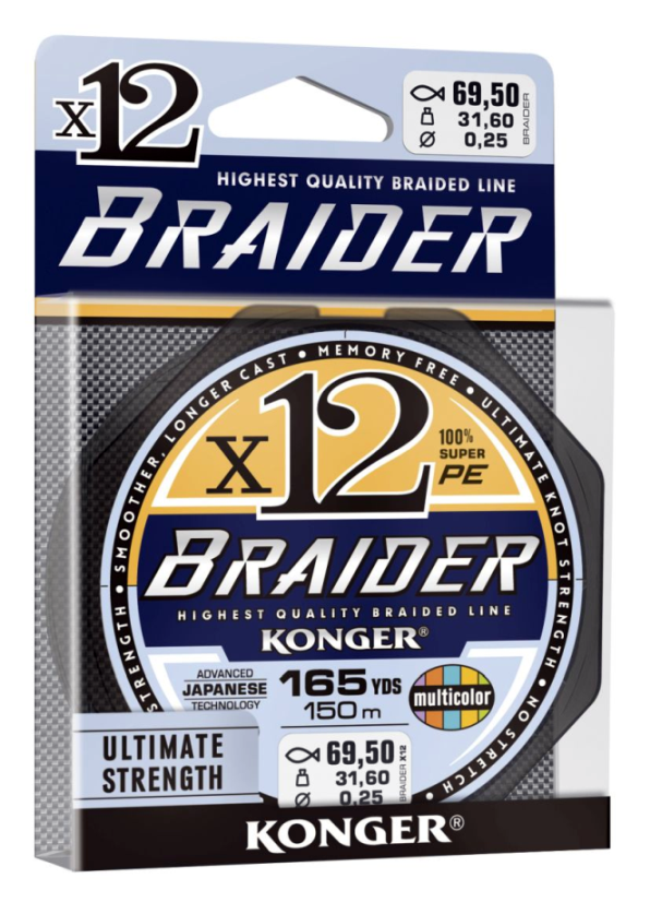 Braider X12 Multicolor 0.16/150m