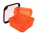 Pudełko Do Namaczania Pelletu Methodman Pellet Soaker 1,8l 16,5x16,5x6,5cm