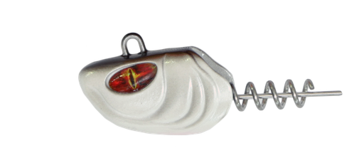 [273100203] Head With Screw 40g color 01 glitter Silver For Shadow Hunter Vertical Fishing Lure