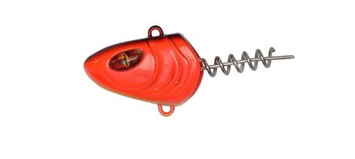 [273100211] Head With Screw 60g color 03 Hot Pumpkin For Shadow Hunter Vertical Fishing Lure