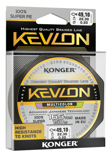 [250155014] Kevlon Multicolor X4 0.14/150m