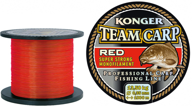 [265001020] Team Carp Color Red 0.20mm/100m