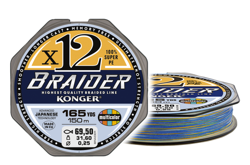 [250147016] Braider X12 Multicolor 0.16/150m