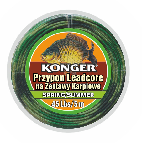 [960006045] Leadcore Braid Spring & Summer for Carp Sets 45lbs 5m